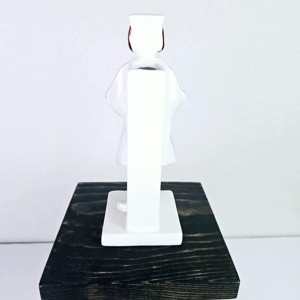 Vintage 1987 Crest Ind Nurse RN, LPN, PCT, Bud Vase, 6 5/8" tall", RARE!! - Picture 3 of 6